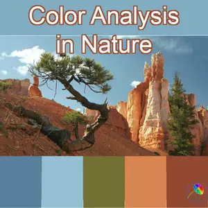 Nature always gets it right! Color Analysis in Nature shows you exactly how color harmony really works!
