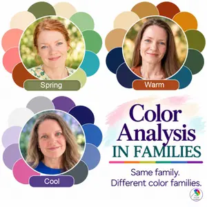Color Analysis in Families