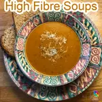 High fibre soups - quick, delicious, filling, healthy, warming, good for the figure, impressive to serve and cheap to make! What's not to like! 