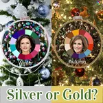 What's your choice Silver or Gold now that it's Christmas sparkle time! 