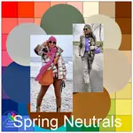 Identify the Spring neutrals to form the backdrop for your vibrant brights