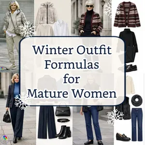 Winter Outfit Formulas mature women