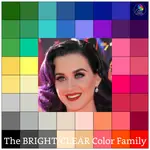 Are you Color Analysis Bright? Then your brightness dominates your natural coloring and you can wear the clearest tones from both Spring and Winter