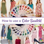 How to use a Color Swatch? It's a blending tool, you're not looking for an exact match but a connection so colors sit happily together. 