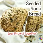 Wholemeal Seeded Soda Bread - healthy, quick, easy, delicious - what more is there to say?