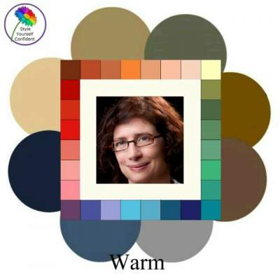 Online Color Analysis for Elizabeth #onlinecoloranalysis https://www.style-yourself-confident.com/online-color-analysis-elizabeth.html
