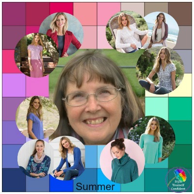 Before and after Color Analysis - testimonials, reviews and photographs https://www.style-yourself-confident.com/before-and-after-color-analysis.html