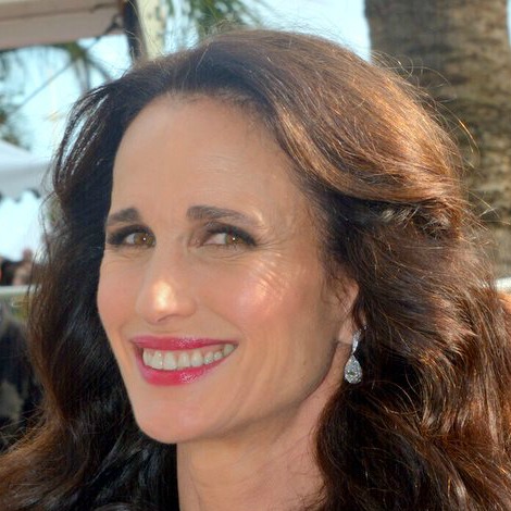 Bright Andie McDowell