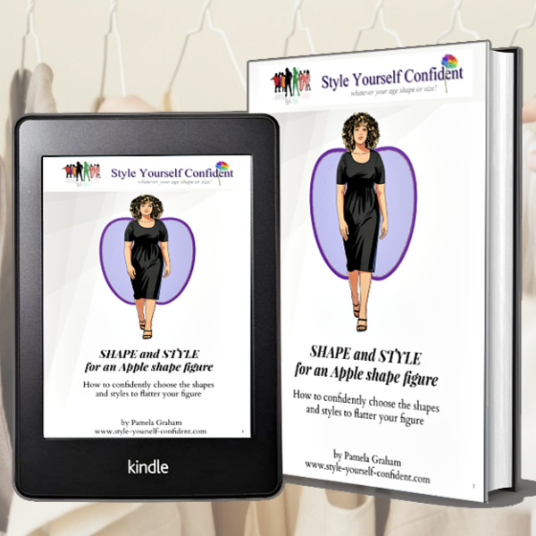 Apple body type Shape and Style Guide - digital download #applebodytypestyleguide #applebodytypeshapeandstyle  https://www.style-yourself-confident.com/shape-and-style-books.html