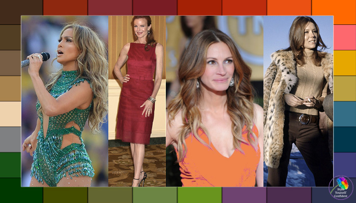 You are Autumn! #autumncoloranalysis #youareautumn #autumncolors https://www.style-yourself-confident.com/you-are-autumn.html