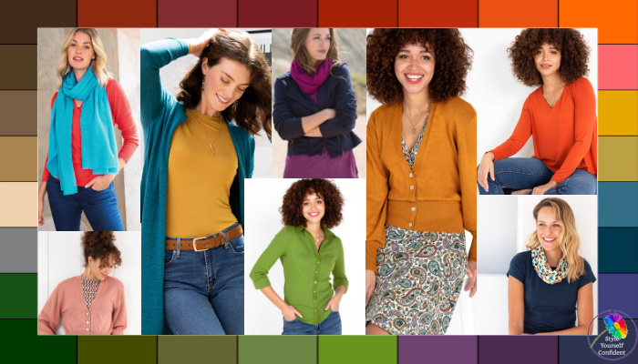You are Autumn! #autumncoloranalysis #youareautumn #autumncolors https://www.style-yourself-confident.com/you-are-autumn.html