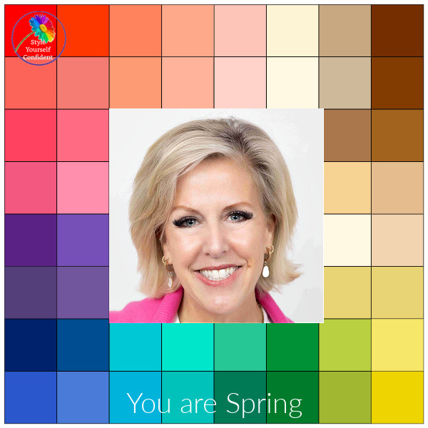 Color Analysis results for Allison #coloranalysisresults #colorseason #coloranalysis #seasonalcolors https://www.style-yourself-confident.com/color-analysis-results-allison.html