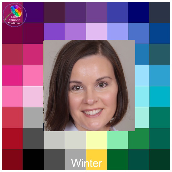 Winter Seasonal Color Analysis https://www.style-yourself-confident.com/seasonal-color-analysis-winter.html