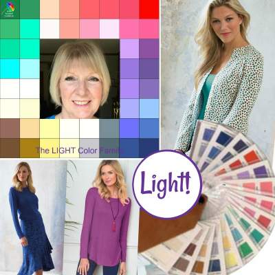 Light Tonal coloring #lighttonalcoloring https://www.style-yourself-confident.com/color-analysis-light.html