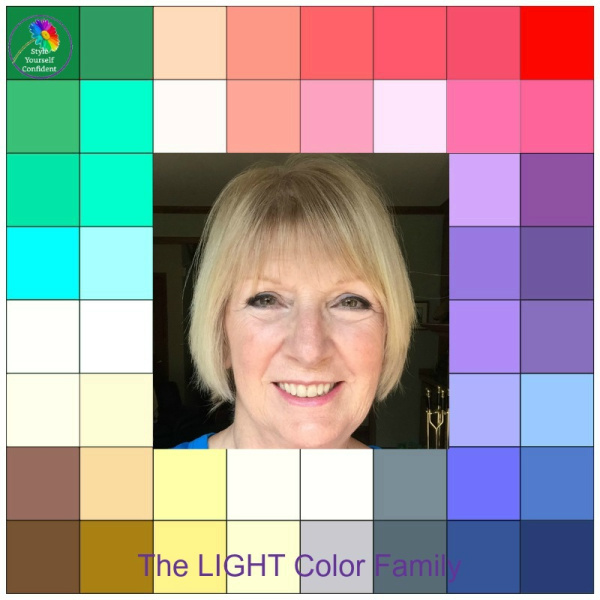 Color Analysis results for Bonnie #coloranalysis #coloranalysisresults #coloranalysistestimonials #bestcolors https://www.style-yourself-confident.com/color-analysis-results-bonnie.html