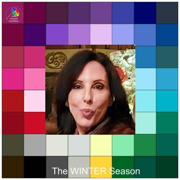 Color Analysis Results Denise #coloranalysis #coloranalysisresults #beforeandaftercoloranalysis ttps://www.style-yourself-confident.com/color-analysis-results-denise.html