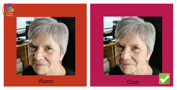 Color Analysis results for Ellen #coloranalysis #coloranalysisresults #coloranalysistestimonials #bestcolors https://www.style-yourself-confident.com/color-analysis-results-ellen.html