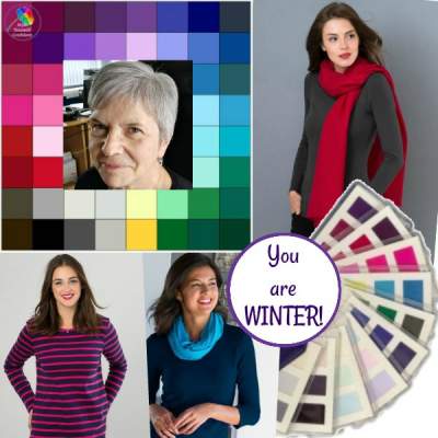 Color Analysis results for Ellen #coloranalysis #coloranalysisresults #coloranalysistestimonials #bestcolors https://www.style-yourself-confident.com/color-analysis-results-ellen.html