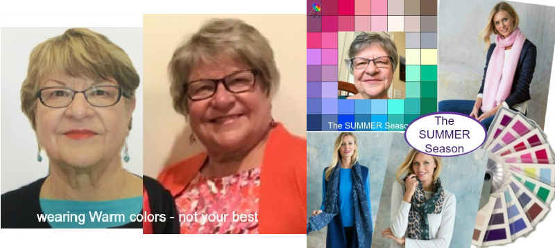 Color Analysis results for Joy #coloranalysis #coloranalysisresults #coloranalysistestimonials #bestcolors https://www.style-yourself-confident.com/color-analysis-results-joy.html