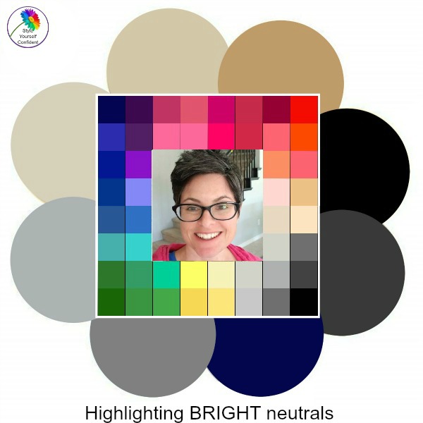 Color Analysis results for Juliette #coloranalysis #coloranalysisresults #coloranalysistestimonials #bestcolors https://www.style-yourself-confident.com/color-analysis-results-juliette.html