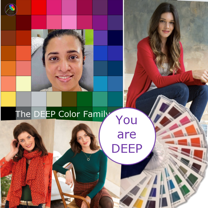 Color Analysis results for Lalitha #coloranalysis #coloranalysisresults #coloranalysistestimonials #bestcolors https://www.style-yourself-confident.com/color-analysis-results-lalitha.html