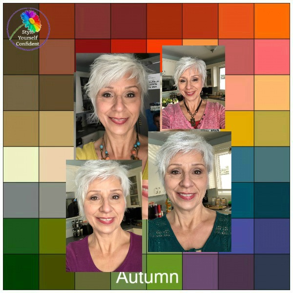 Color Analysis results for Louise #coloranalysis #coloranalysisresults #coloranalysistestimonials #bestcolors https://www.style-yourself-confident.com/color-analysis-results-louise.html