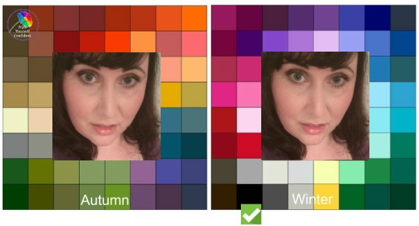 Color Analysis results for Lynda #coloranalysis #coloranalysisresults #coloranalysistestimonials #bestcolors https://www.style-yourself-confident.com/color-analysis-results-lynda.html