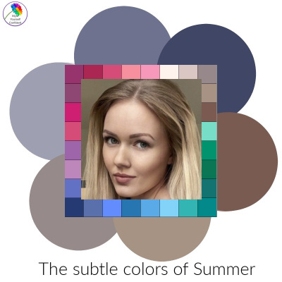 Color Analysis Results Malene #coloranalysisresults #beforeandaftercoloranalysis https://www.style-yourself-confident.com/color-analysis-results-malene.html