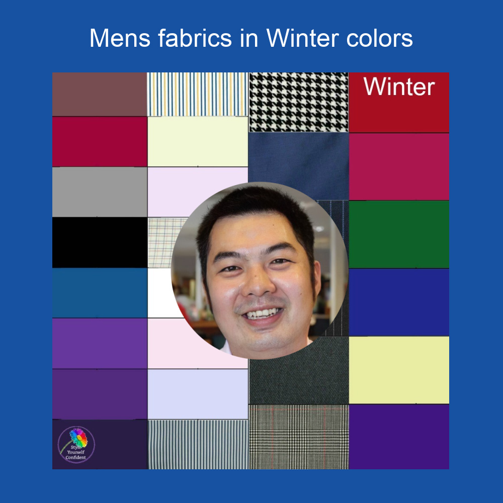 Color Analysis results Mark #menscoloranalysisresults #colorformen https://www.style-yourself-confident.com/color-analysis-results-mark.html