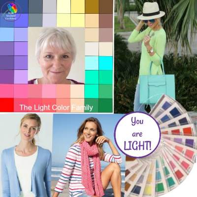 Light Tonal coloring #lighttonalcoloring https://www.style-yourself-confident.com/color-analysis-light.html