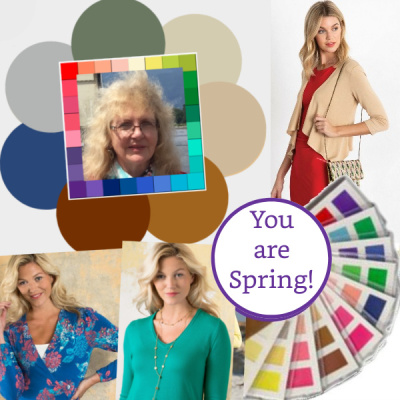 Before and after Color Analysis - testimonials, reviews and photographs https://www.style-yourself-confident.com/before-and-after-color-analysis.html