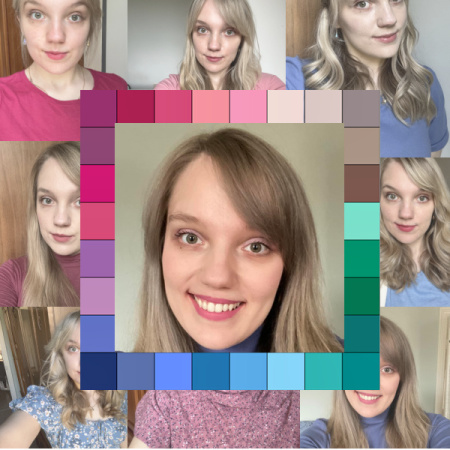 Color Analysis results for Nina #coloranalysis #coloranalysisresults #coloranalysistestimonials #bestcolors https://www.style-yourself-confident.com/color-analysis-results-nina.html