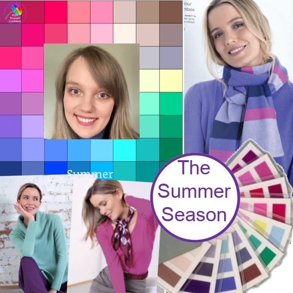 Color Analysis results for Nina #coloranalysis #coloranalysisresults #coloranalysistestimonials #bestcolors https://www.style-yourself-confident.com/color-analysis-results-nina.html