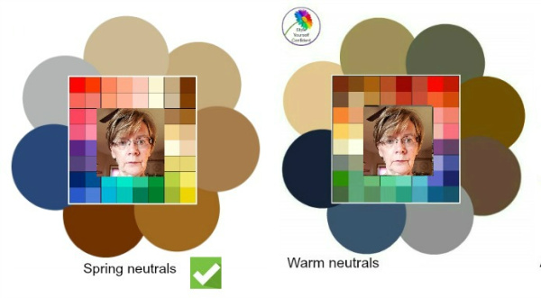 Color Analysis results for Rhinda #coloranalysis #coloranalysisresults #coloranalysistestimonials #bestcolors https://www.style-yourself-confident.com/color-analysis-results-rhinda.html