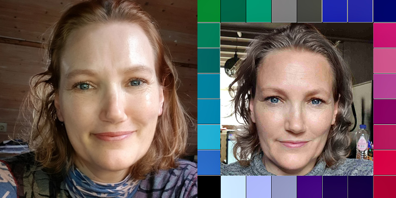Before and after Color Analysis - testimonials, reviews and photographs https://www.style-yourself-confident.com/before-and-after-color-analysis.html
