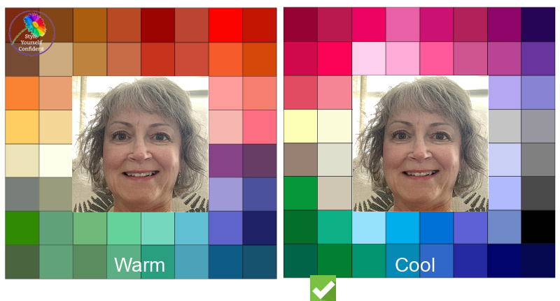Color Analysis winner #coloranalysiscompetition #coolcolors https://www.style-yourself-confident.com/color-analysis-winner.html