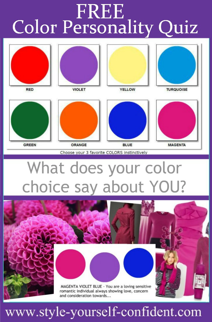 Free Color Personality Quiz