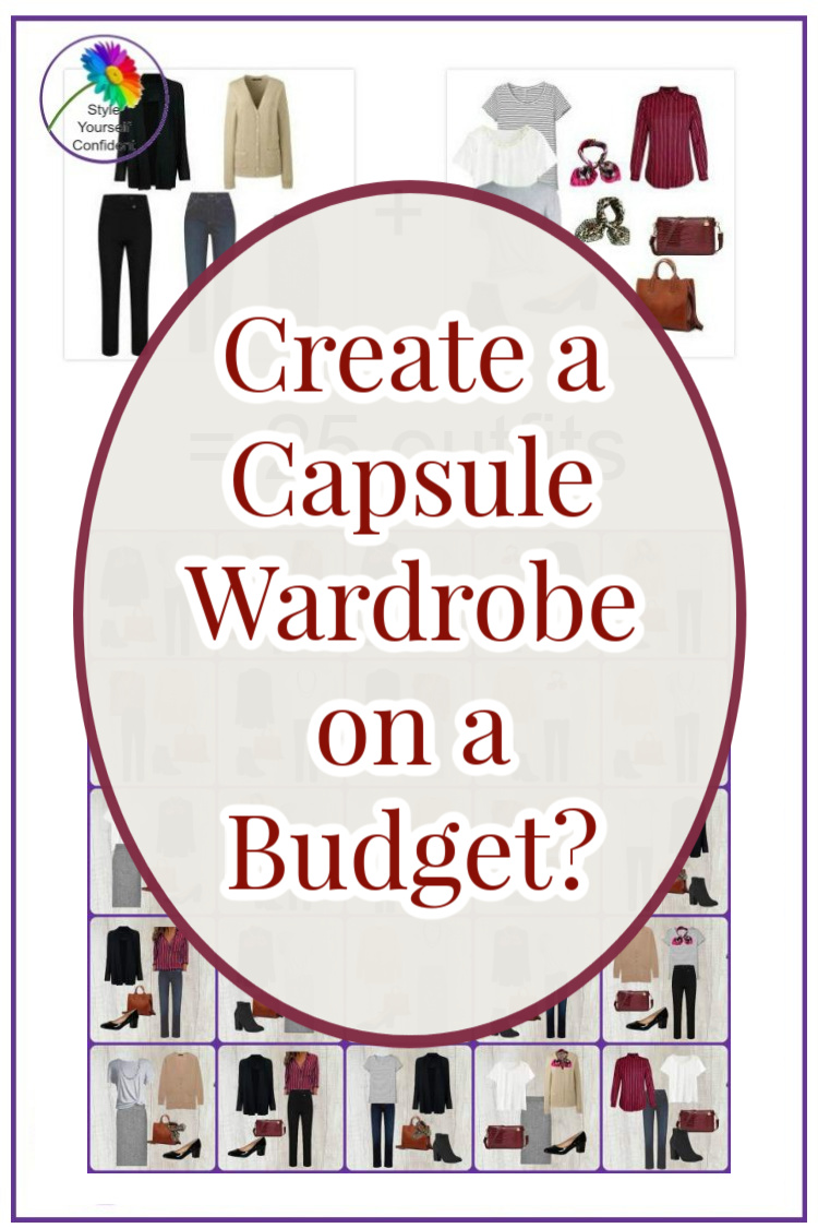 Capsule Wardrobe on a Budget #capsulewardrobeonbudget #budgetcapsulewardrobe https://www.style-yourself-confident.com/capsule-wardrobe-on-a-budget.html