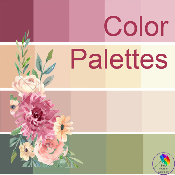 Creating Color Palettes #coloranalysis #colorpalette https://www.style-yourself-confident.com