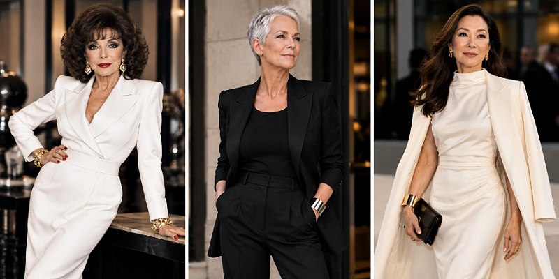 Celebrity inspiration for a dramatic style personality #dramaticstylepersonality https://www.style-yourself-confident.com/dramatic-style-personality.html