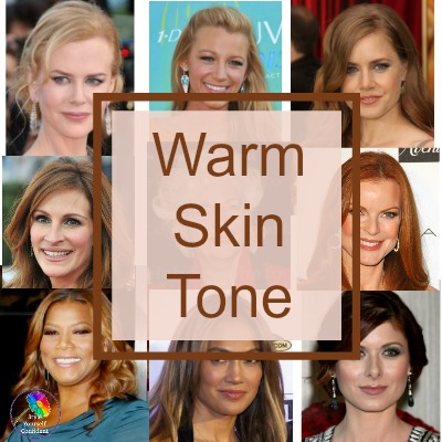 Warm skin tone