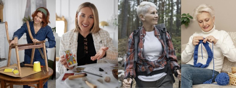 Fun hobbies for women over 50 #hobbieswomenover50 https://www.style-yourself-confident.com/fun-hobbies-for-women-over-50.html