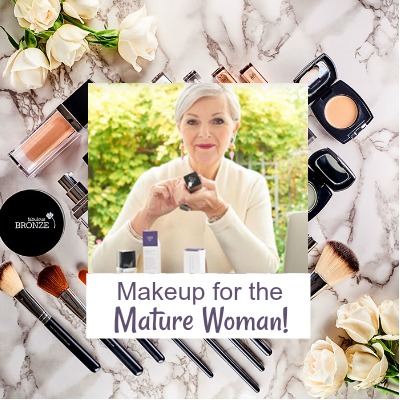 Makeup for mature skin #makeupformatureskin #matureskin #lookfabulousforever https://www.style-yourself-confident.com/makeup-for-mature-skin.html