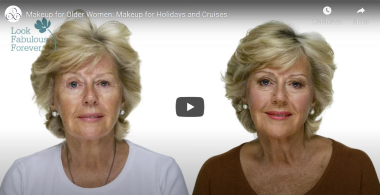 Makeup for mature skin #makeupformatureskin #matureskin #lookfabulousforever https://www.style-yourself-confident.com/makeup-for-mature-skin.html