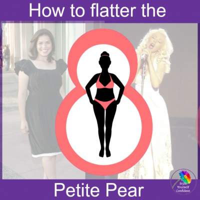 Dress Guide for Women with Skinny Pear Shape - Petite Dressing
