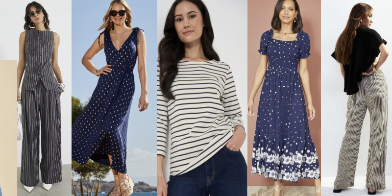 What's your print personality? #printpersonality #wearingprints #spotsandstripes https://www.style-yourself-confident.com/print-personality.html