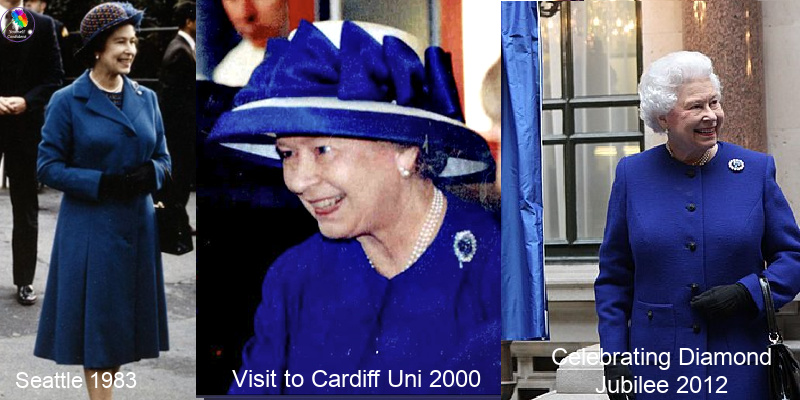 Our Rainbow Queen #rainbowqueen #platinumjubilee #queenelizabethII https://www.style-yourself-confident.com/rainbow-queen.html