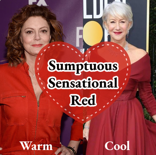Easy ways to red wear after 50 #easywaystowearredafter50 #wearredmaturewoman https://www.style-yourself-confident.com/easy-ways-to-wear-red-after-50.html