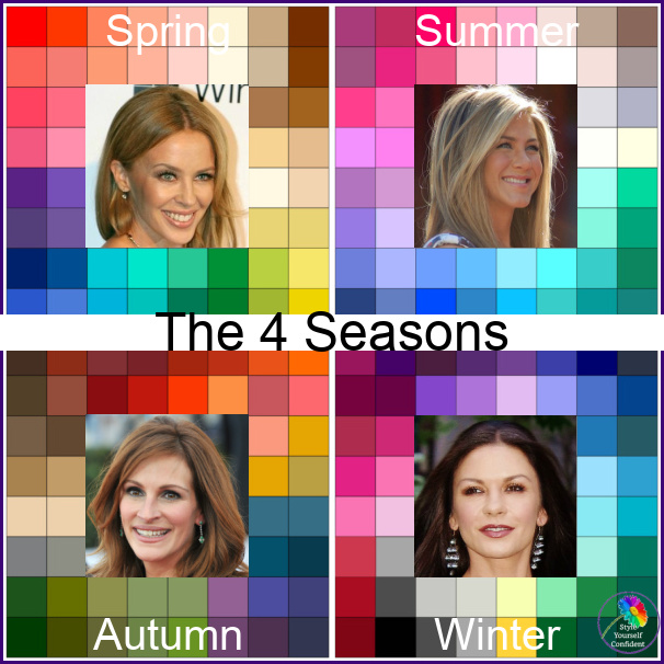 季节性色彩分析 #theseasons #seasonalanalysis #seasonalcolors https://www.style-yourself-confident.com/seasonal-color-analysis.html