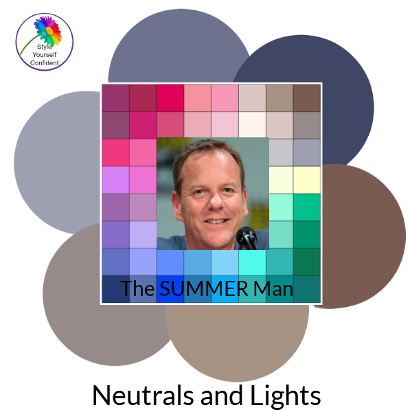 The Summer man #coloranalysisformen #coloranalysis #menscolor #summerman https://www.style-yourself-confident.com/the-summer-man.html